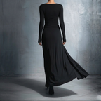 Vittoria - Abito maxi con nodo laterale