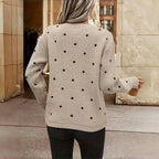 Clara | Maglia in Maglia con Piccoli Pois