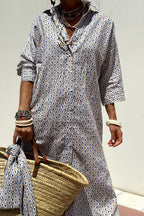 Anne | elegante abito camicia a righe
