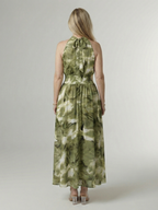Sylin | Abito Midi con Scollo All'americana