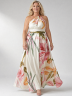 Amiel | Vestito Maxi Floreale Leggero
