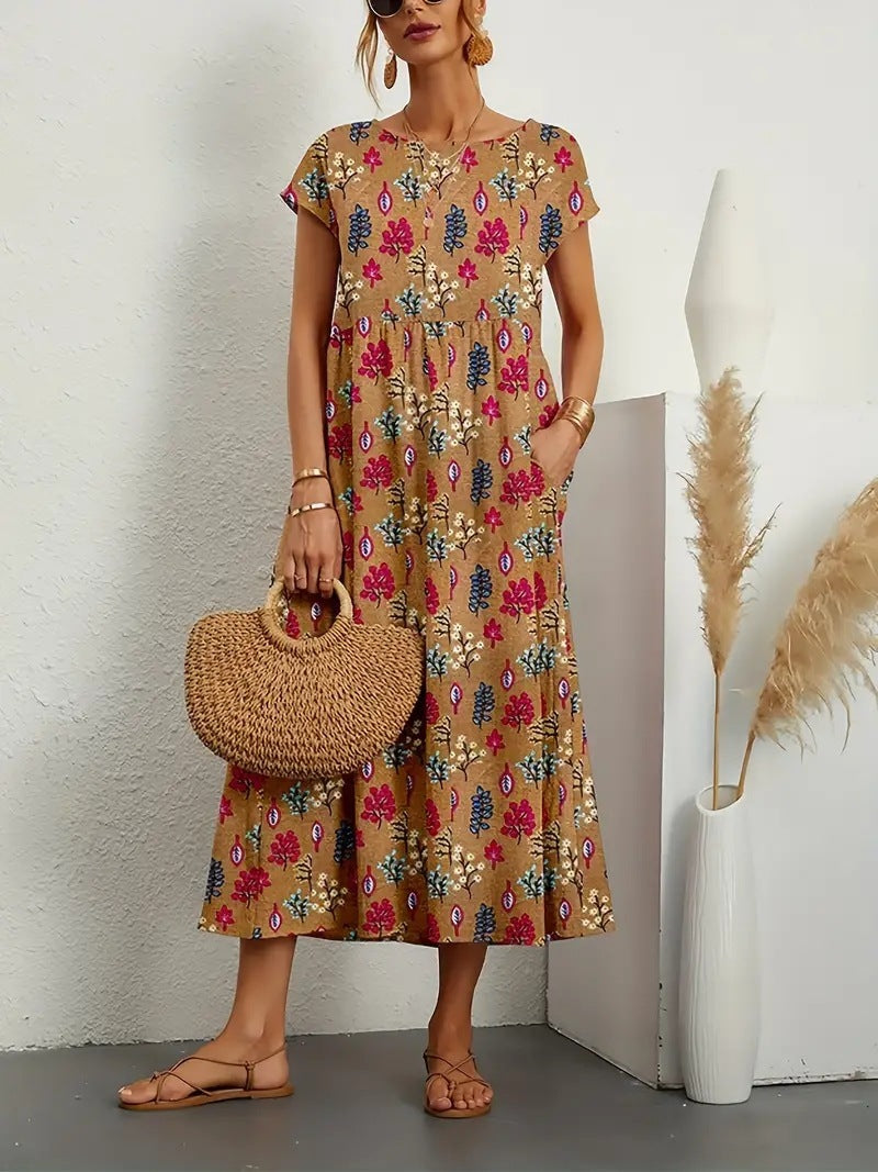 Deborah | Abito floreale elegante