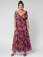 Calen | Abito Midi Off Shoulder Fluttuante