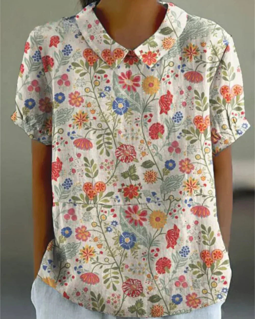 Joanne | blusa floreale chic
