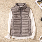 Saphire | Gilet elegante in piuma