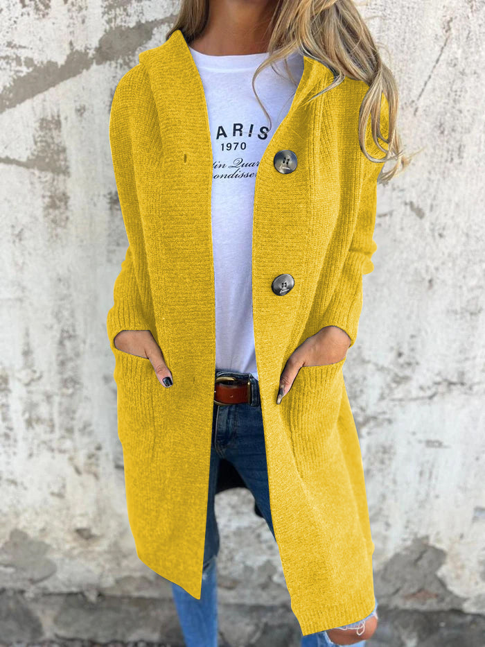 Marjorie – Cardigan Lungo Elegante a Maglia Morbida