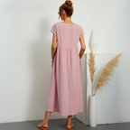 Isla | Abito midi casual in cotone