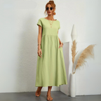 Isla | Abito midi casual in cotone