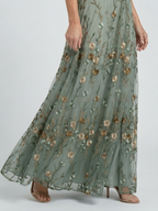 Selora | Abito Maxi Fluido con Scollo Halter