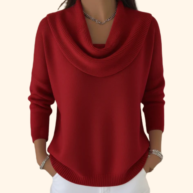 Roslyn | Maglione Elegante con Collo Morbido