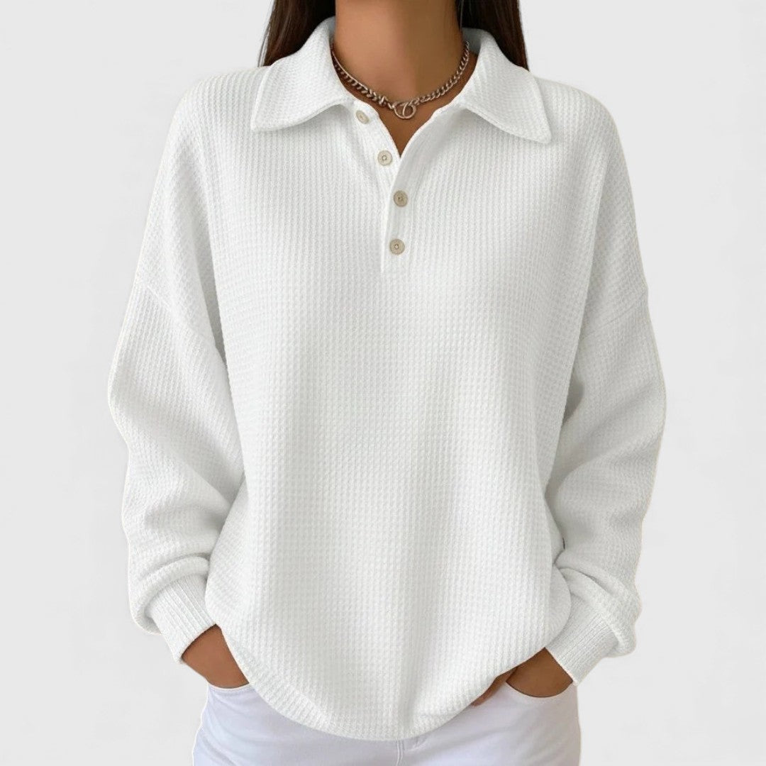 Mara | Maglia Morbida con Colletto