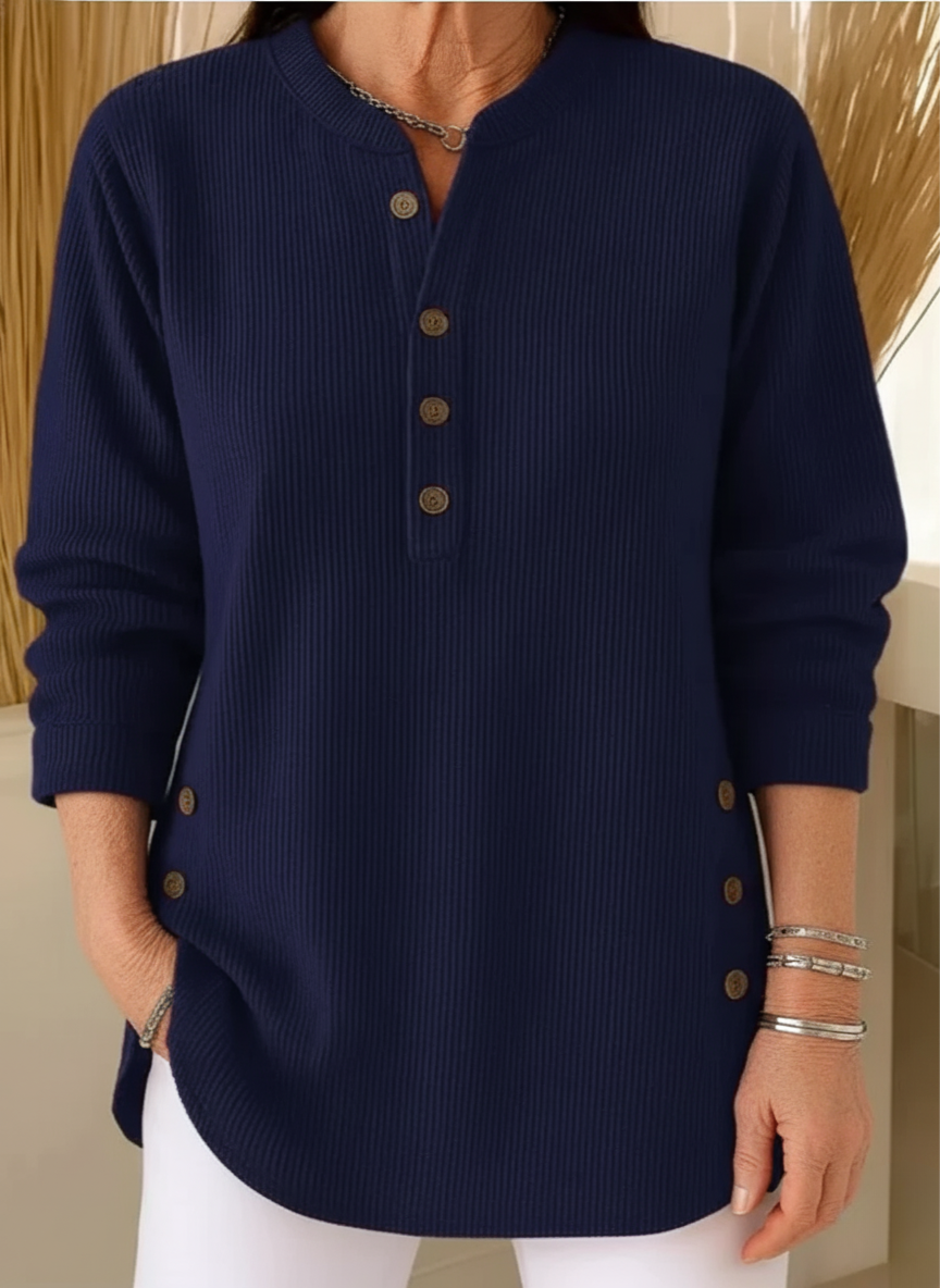 Laura | Maglia Morbida a Maniche Lunghe in Tricot
