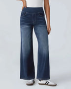 Ainsley | Jeans a gamba larga confortevoli