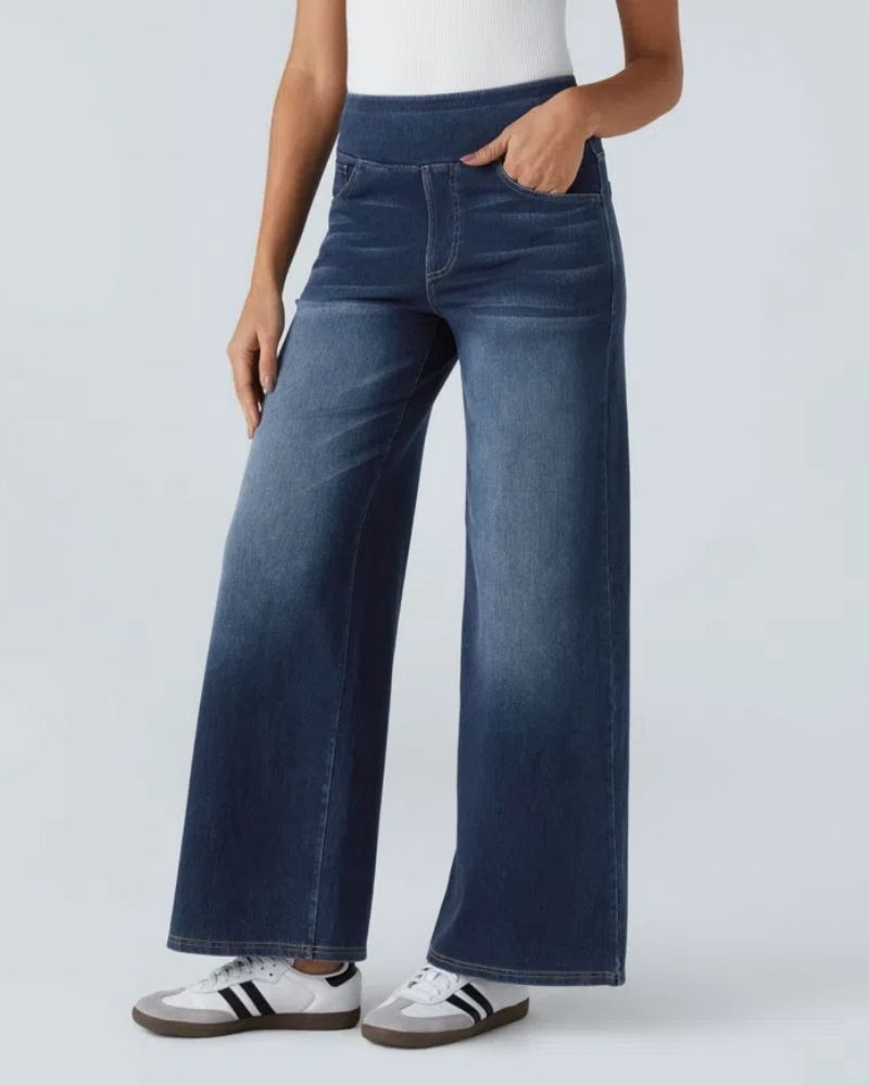 Ainsley | Jeans a gamba larga confortevoli