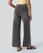 Ainsley | Jeans a gamba larga confortevoli