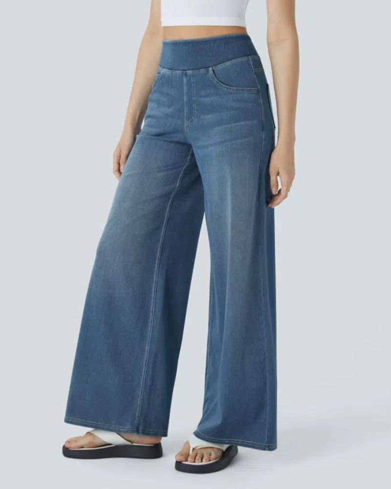 Ainsley | Jeans a gamba larga confortevoli