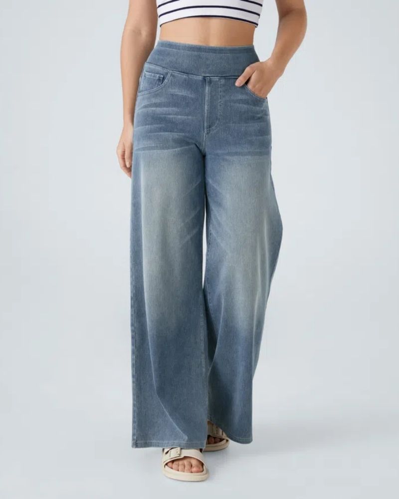Ainsley | Jeans a gamba larga confortevoli