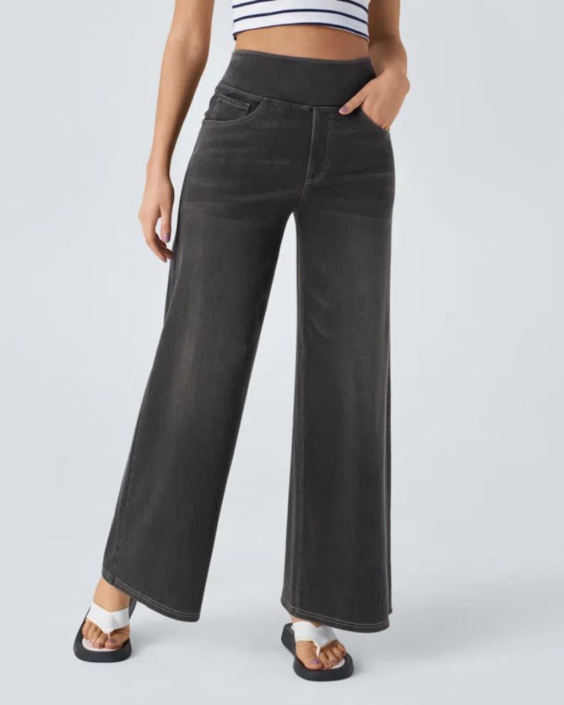 Ainsley | Jeans a gamba larga confortevoli