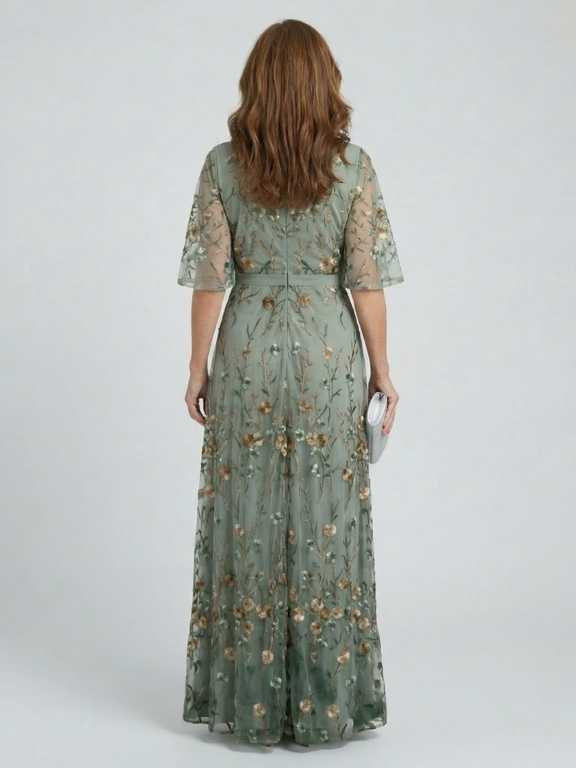Selora | Abito Maxi Fluido con Scollo Halter