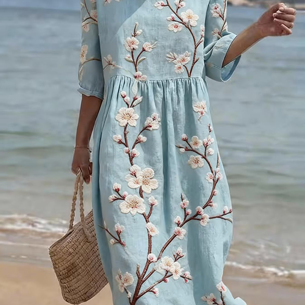 Maya | Abito Casual a Maniche Elbow