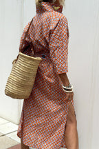 Anne | elegante abito camicia a righe