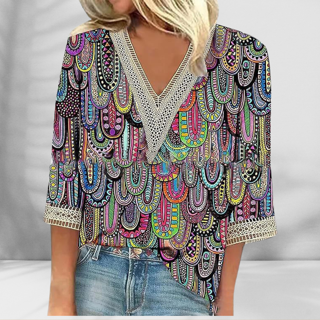 Alis | Blusa boho elegante