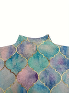 Erica – Maglione Aurora Glow con Dettagli Dorati