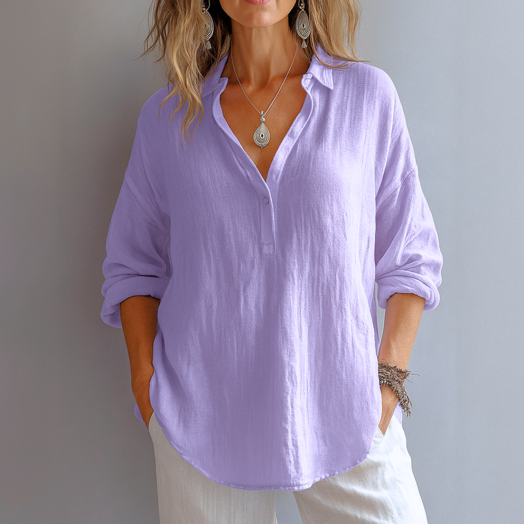 Marianne | elegante blusa in lino