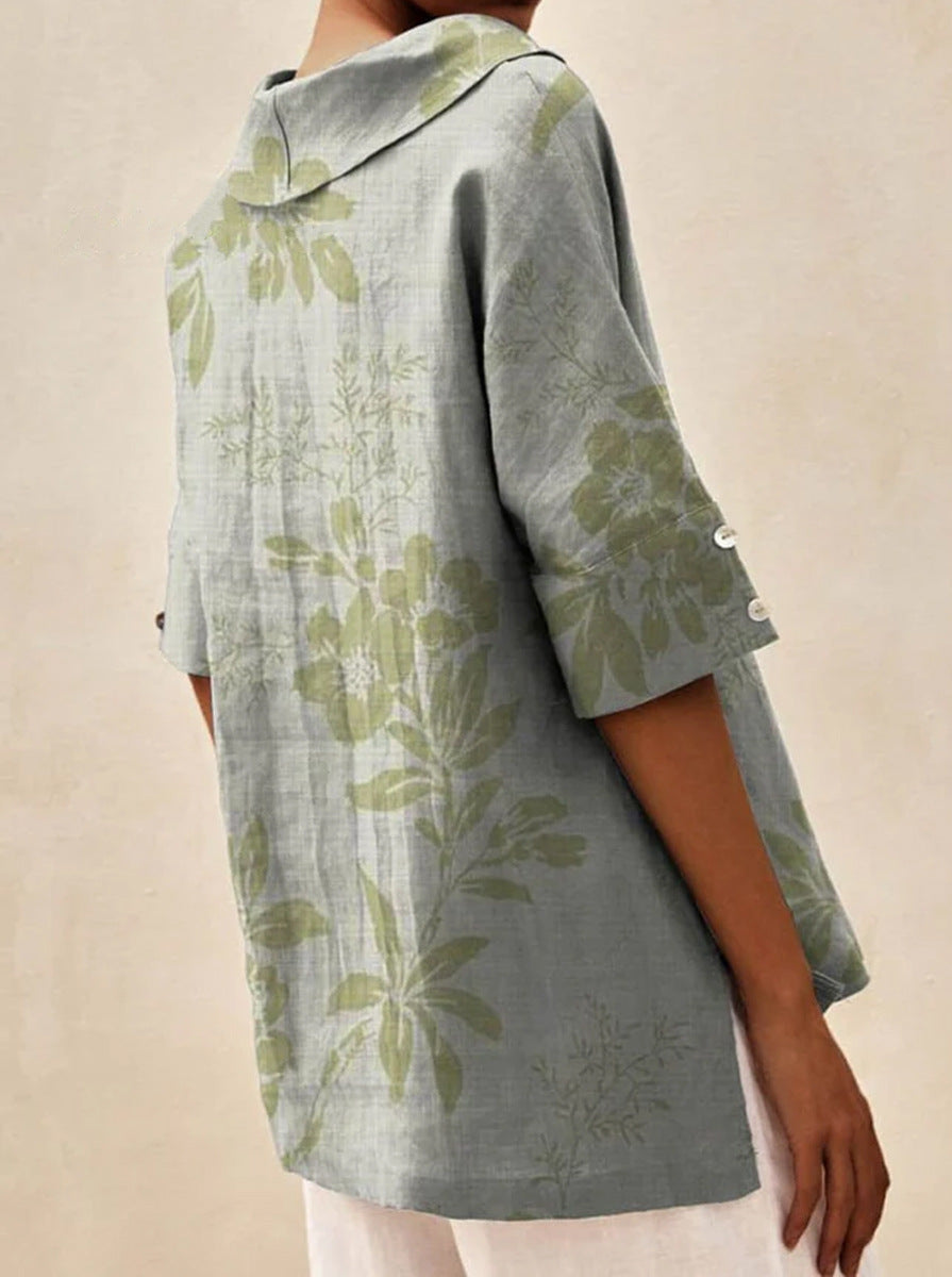 Andrea | Top leggero floreale estivo