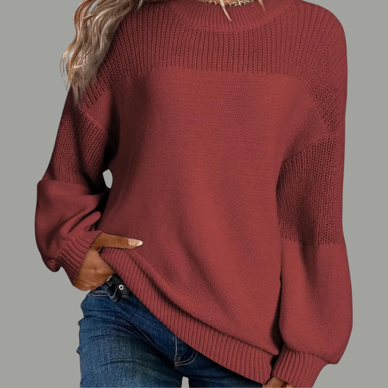Cecilia – Maglione a Maglia Larga e Comoda