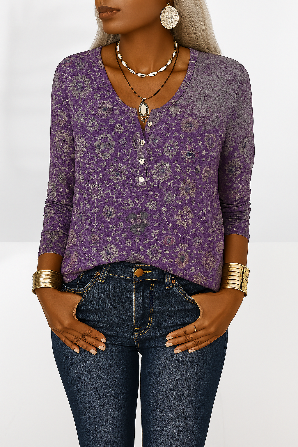 Alina | Blusa boho elegante