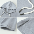 Alison | Felpa con cappuccio a maniche corte