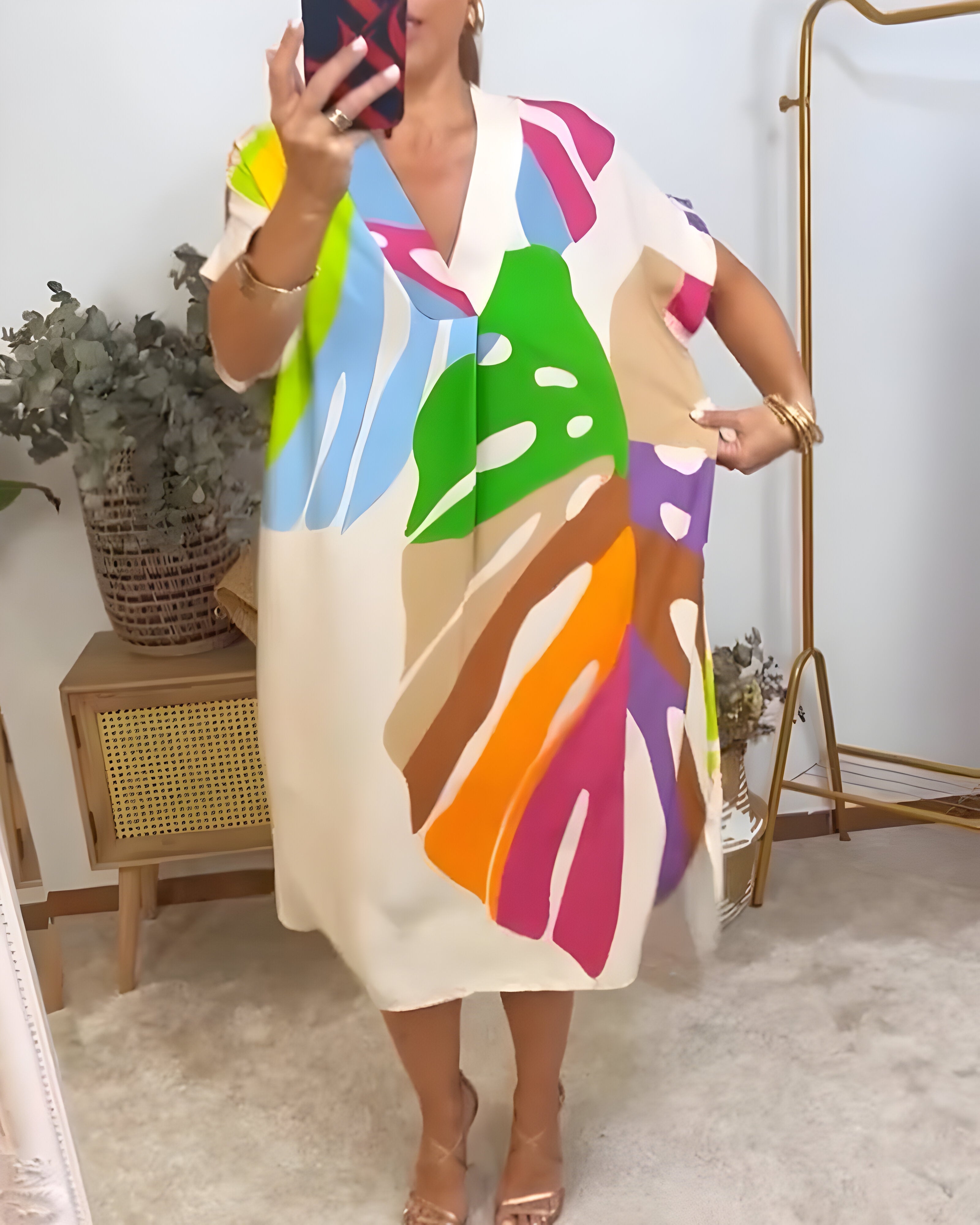 Rosaline | Abito casual colorato