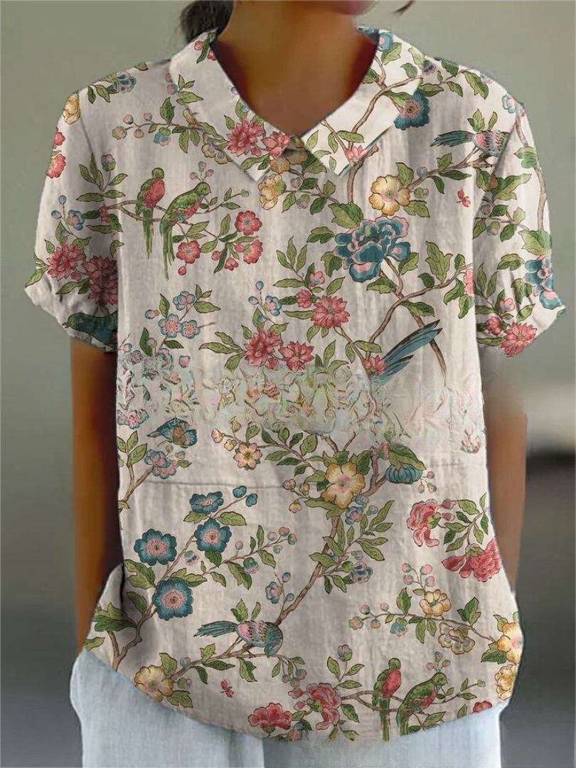 Sofia | Camicia floreale elegante
