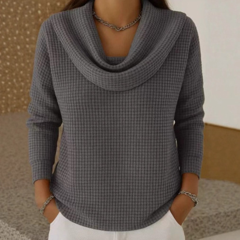 Rosa | Maglione Elegante con Collo Morbido