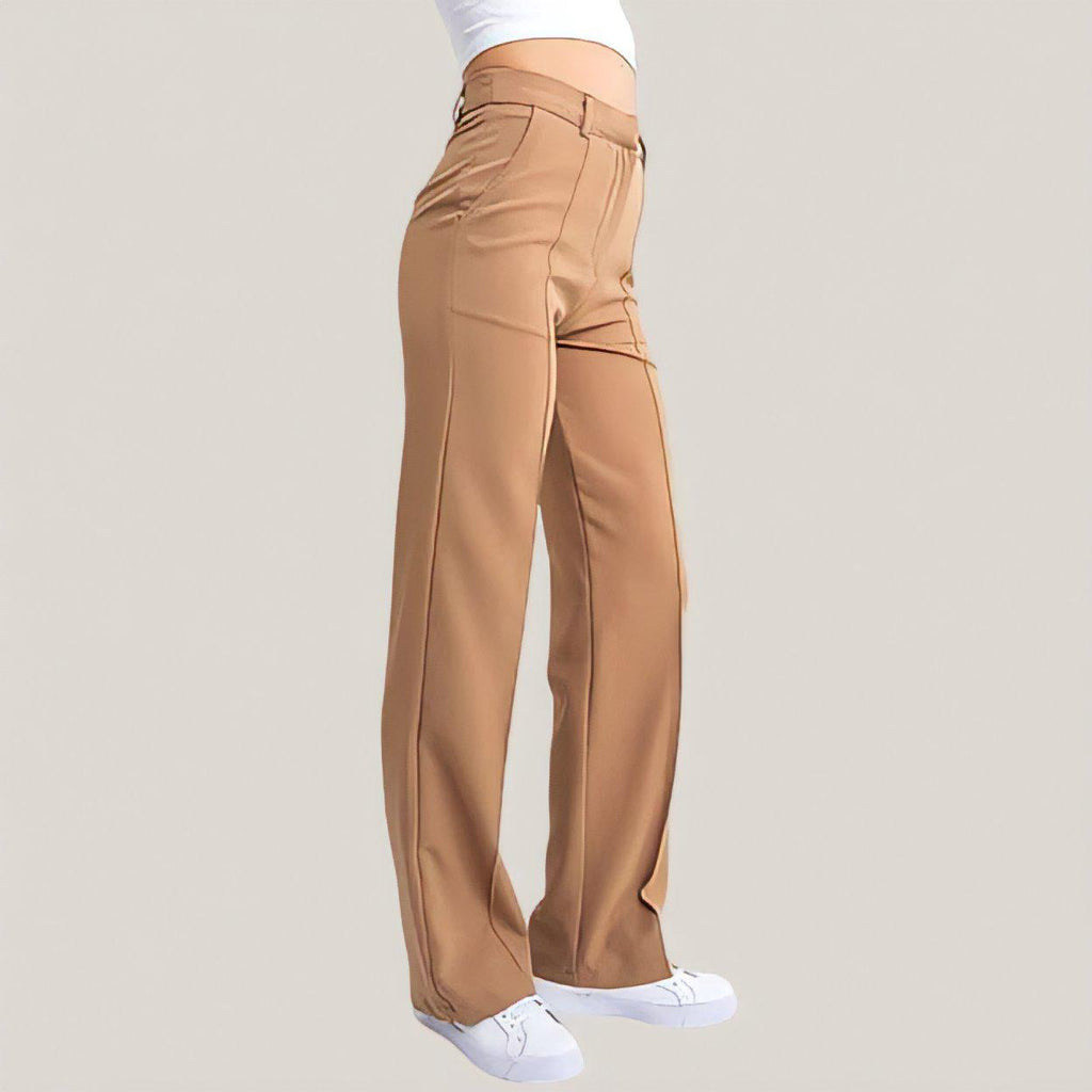 Pantaloni dritti slim-fit