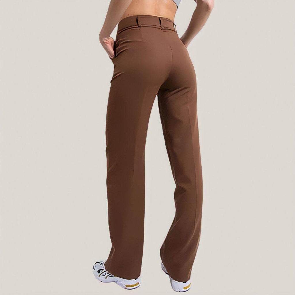 Pantaloni dritti slim-fit