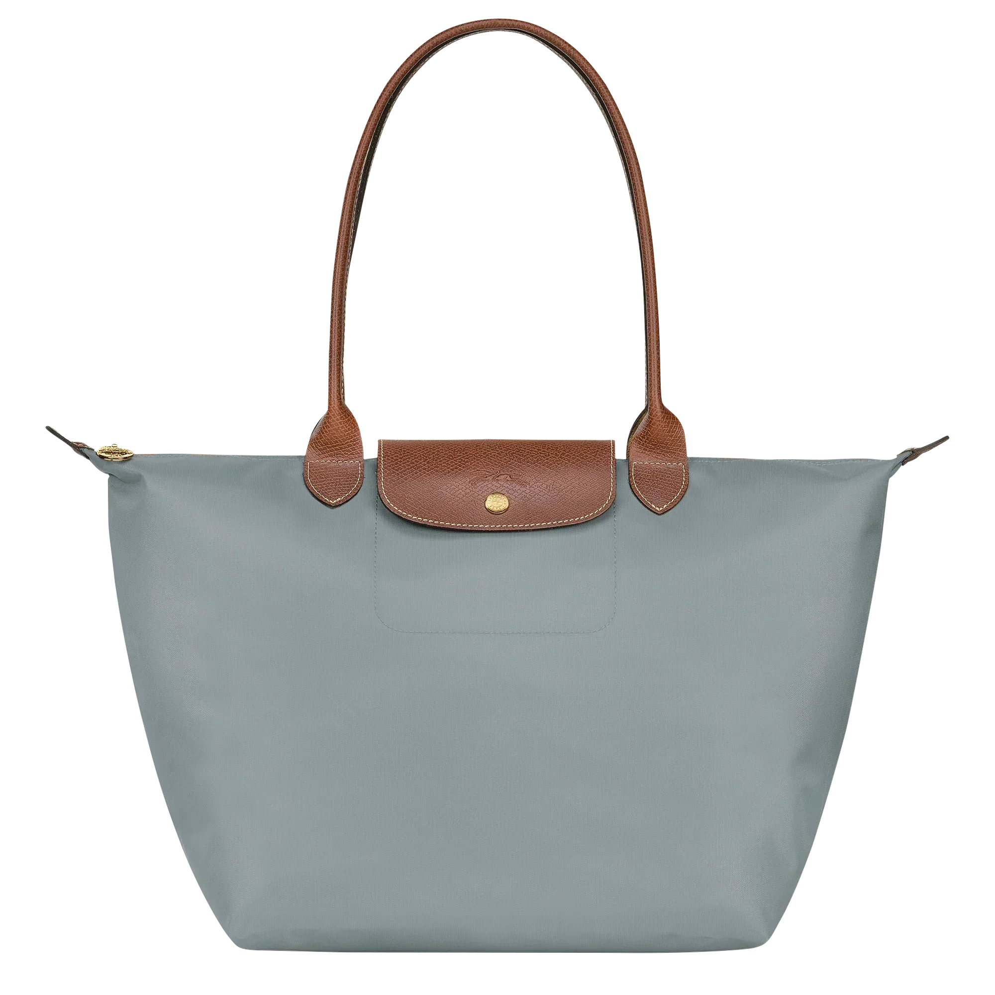 Longchamp - Grande Borsa Le Pliage, Acciaio