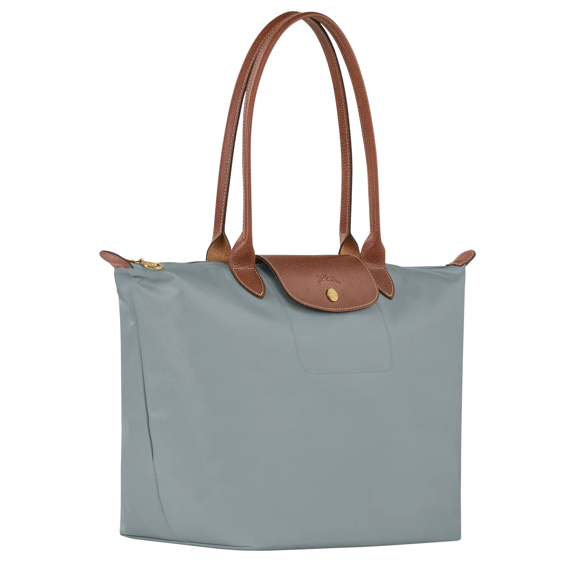 Longchamp - Grande Borsa Le Pliage, Acciaio
