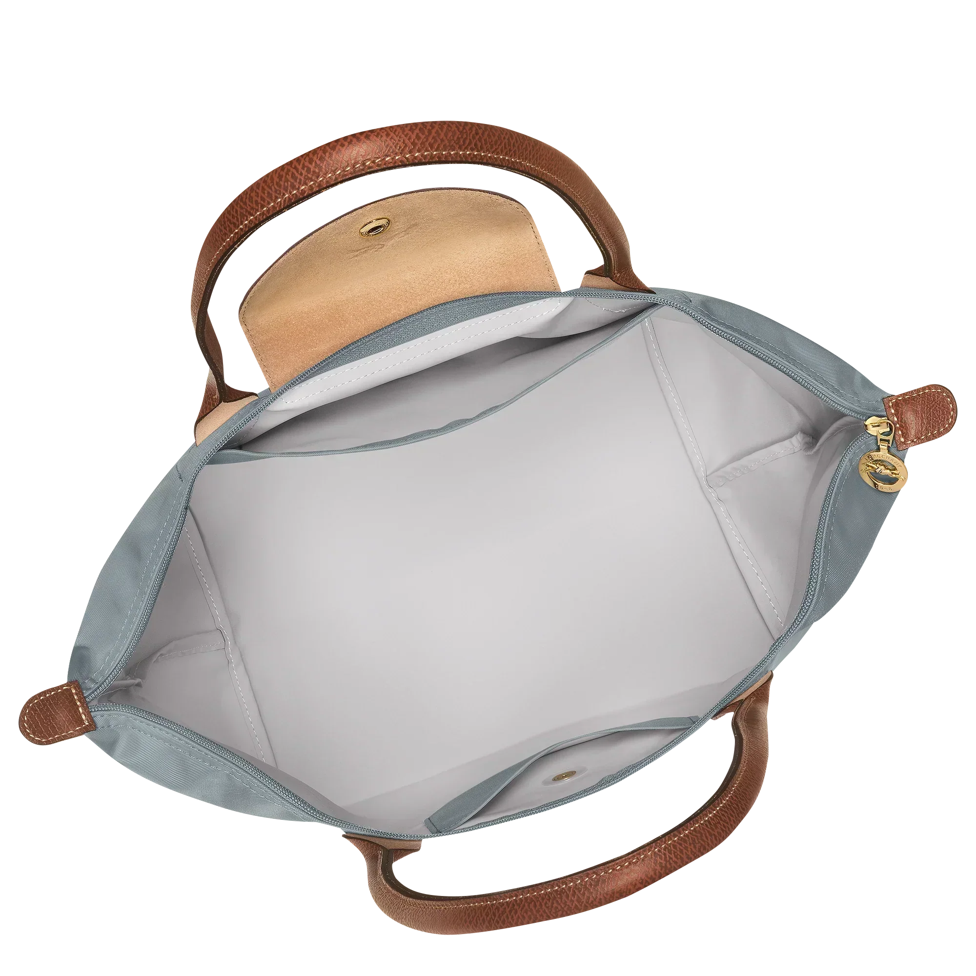 Longchamp - Grande Borsa Le Pliage, Acciaio