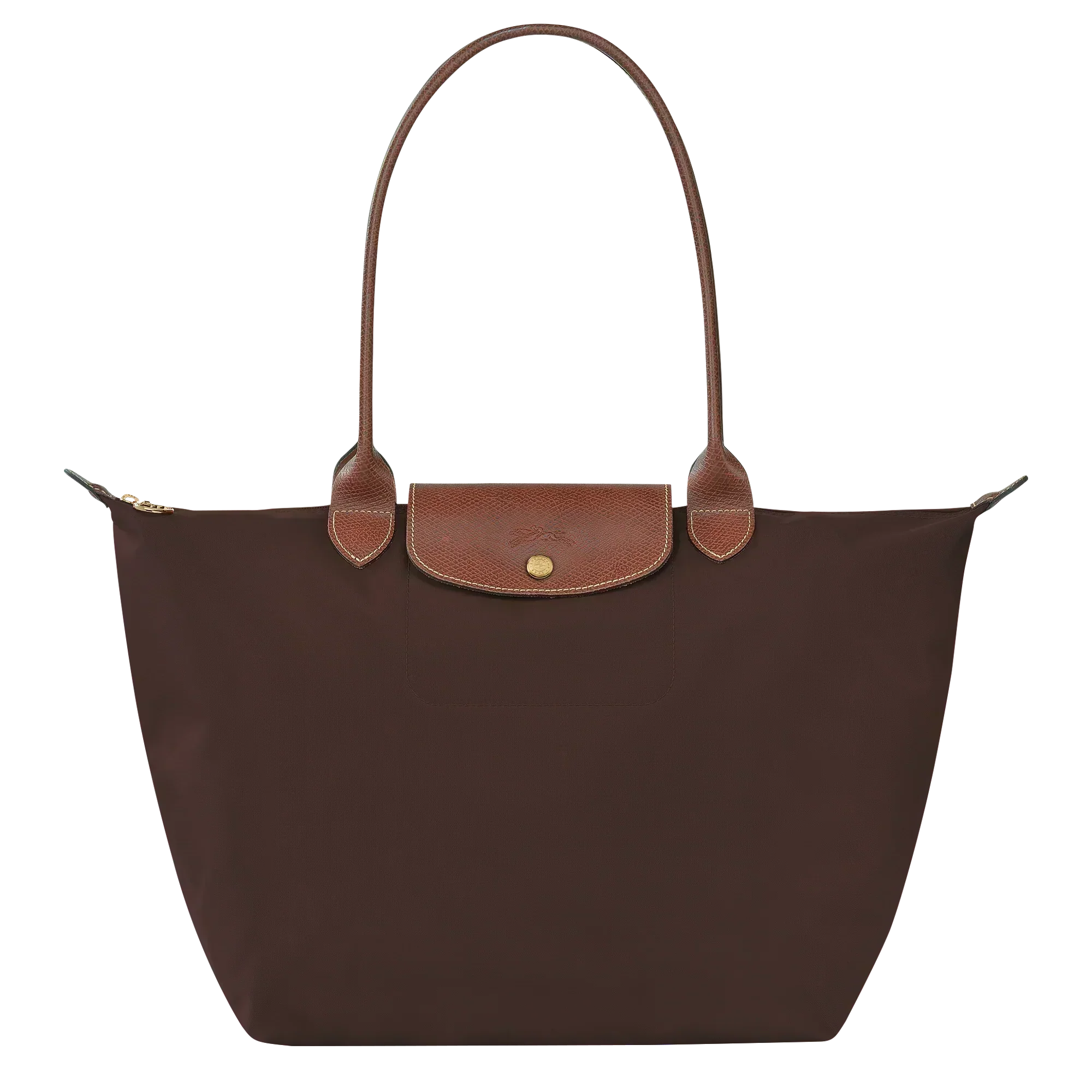 Longchamp - Grande Borsa Le Pliage, Ebano