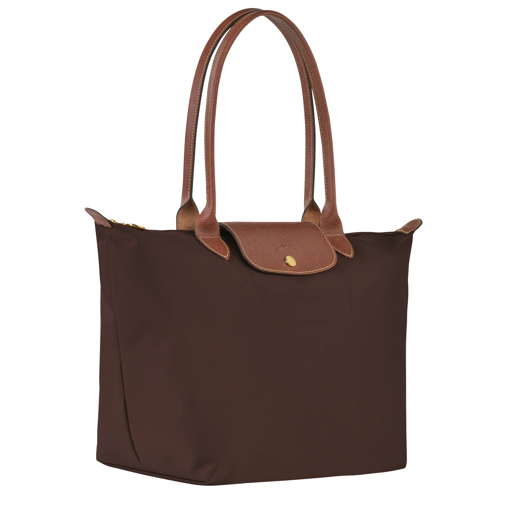 Longchamp - Grande Borsa Le Pliage, Ebano