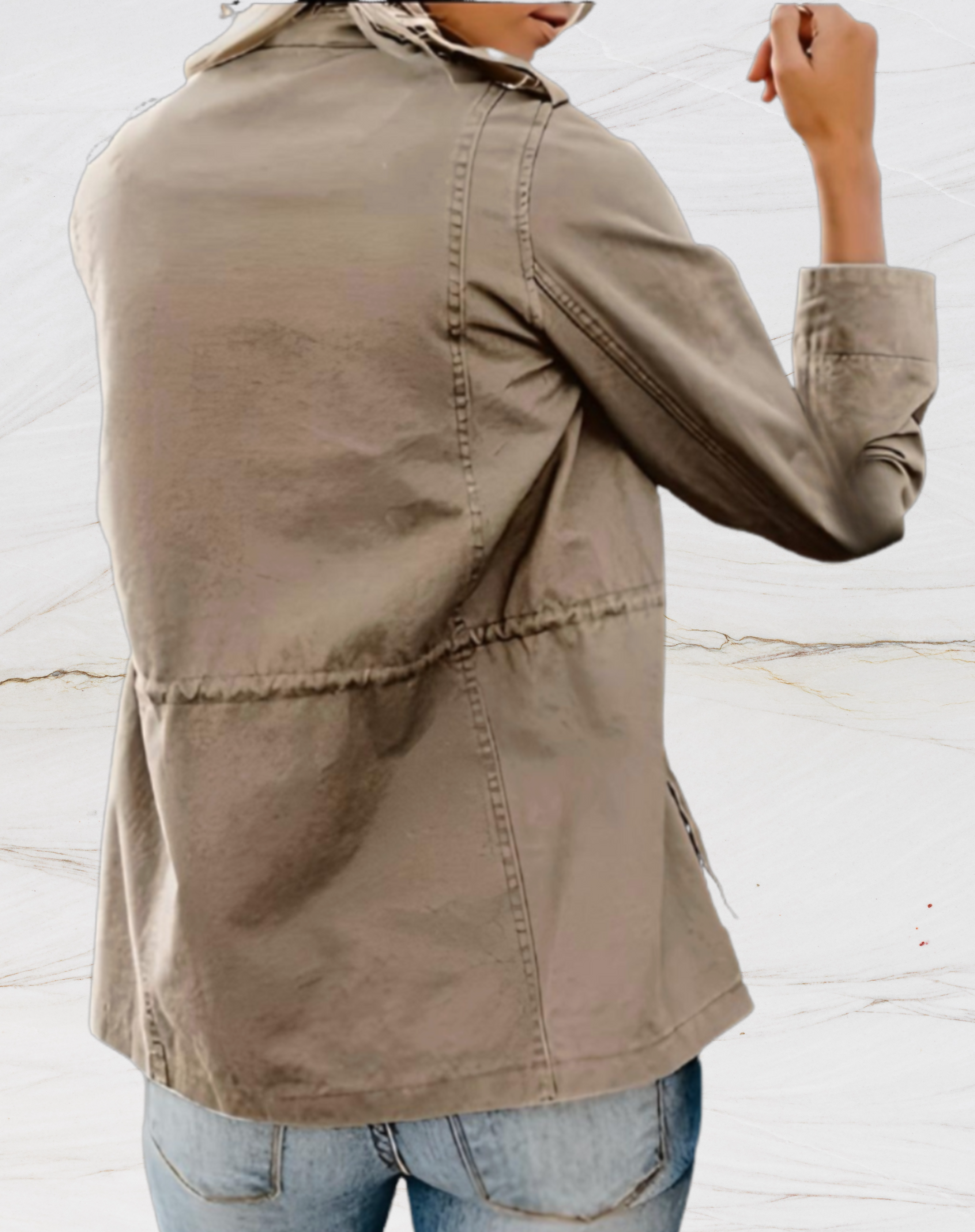 Thilde | Giacca utility casual elegante