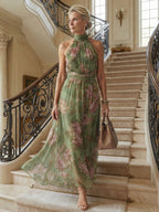 Mirelle | Abito Midi con Scollo All'Americana