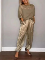 Evelina | eleganza satinata casual
