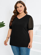 Élise | Top casual con scollatura a V