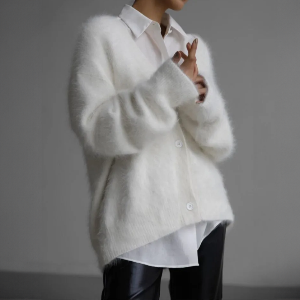 Luna | Cardigan in cashmere elegante