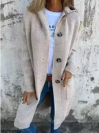 Marjorie – Cardigan Lungo Elegante a Maglia Morbida
