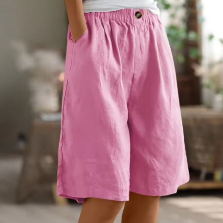 Frances | pantaloni corti in cotone confortevoli