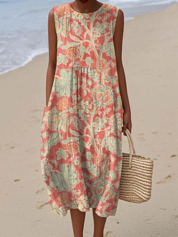 Beth | Vestito Midi Floreale